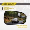 Passenger Right Side Mirror Power Heated Mirror Glass Passenger Right