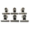 6 x fiXte Magnetic Bulldog Clips Strong Fridge Magnet Hooks