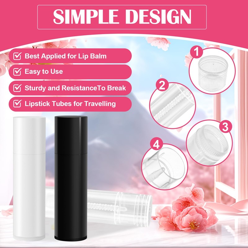 Zenihol Lip Balm Making Kits with Filling Tray and Spatula,