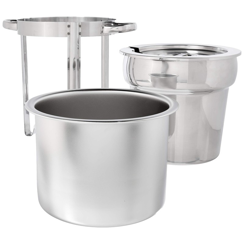 Winco 207 Stainless Steel Soup Warmer, 7-Quart, Medium