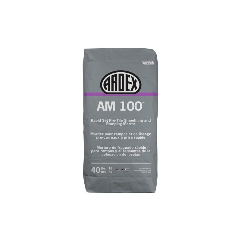 Ardex AM 100 Rapid Set Smoothing Mortar – Fast-Setting Cement-Based