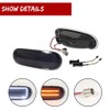 MODIPIM Smoke Switchback LED Turn Signal Light Kit For 1998-2005