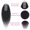 Kinky Straight Bundles with Closure (18 20 22+16) 100% Unprocessed