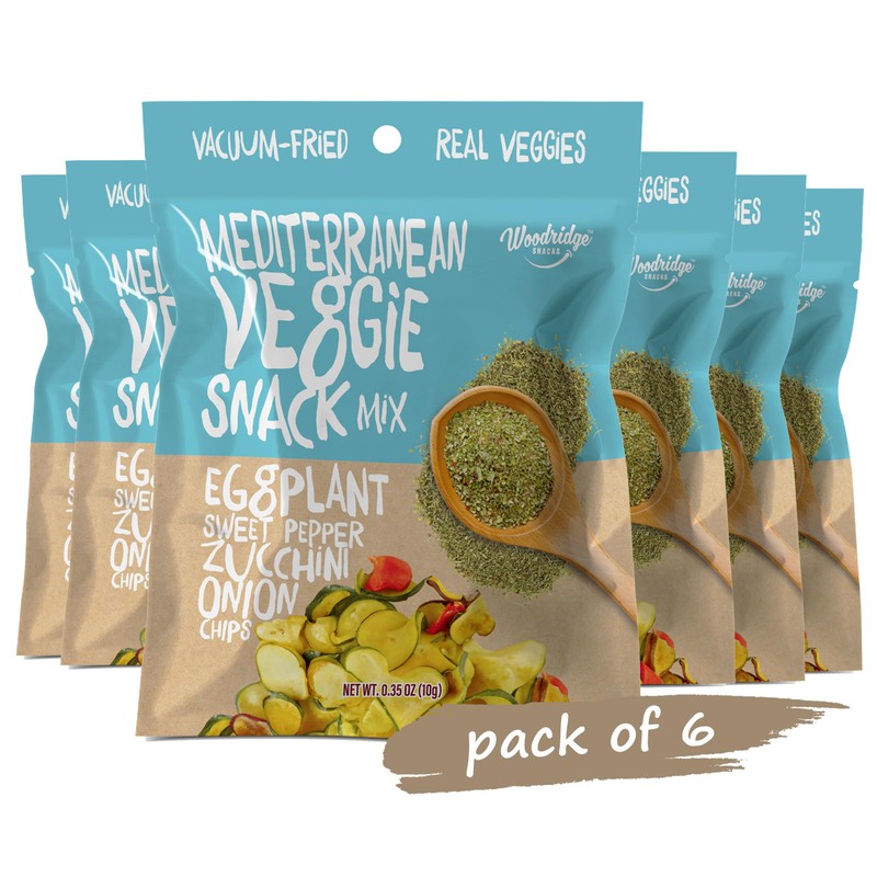 Woodridge Snacks | Vacuum Fried Veggies | Mediterranean Mix |
