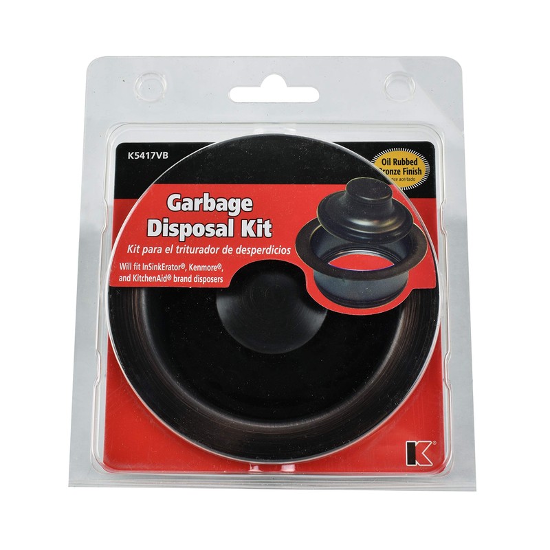 Keeney K5417VB Universal Garbage Disposal Flange and Stopper, Fits Standard