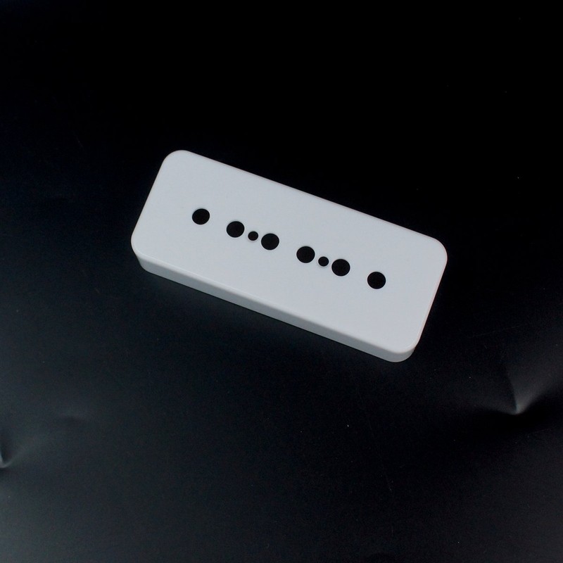 P-90 p90 Soap-bar Pickup Cover 50mm Pole Spacing,White