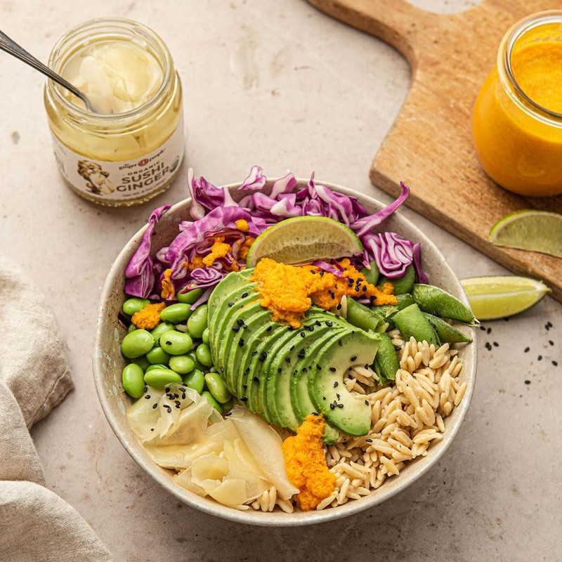 The Ginger People Organic Pickled Sushi Ginger, No Artificial Ingredients,