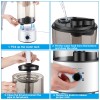 Dreyoo Reptile Humidifier Fogger, 4L Cool Mist Fog Mister with