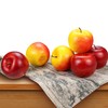 Lorigun 6 Pcs Artificial Apples, Fake Fruits Apples for Decoration