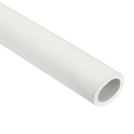 Rebower 27mm ID Pipe Insulation Tubing 5mm Thick Heat Preservation Foam Tube, [for Plumbing Freeze Protection Exercise Handle] - 37mm OD/3ft/White