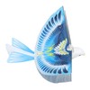 SUNGOOYUE Self-flying bird toy, electronic flying blue bird toy, LED