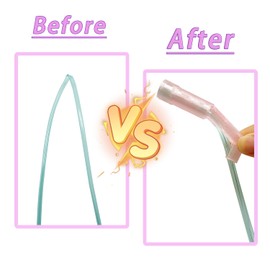 Heyshapeing Oxygen Hose Holder, Tubing Strain Relief & Support, Compatible with Oxygen Hoses, Portable Oxygen Tubing (Pink)