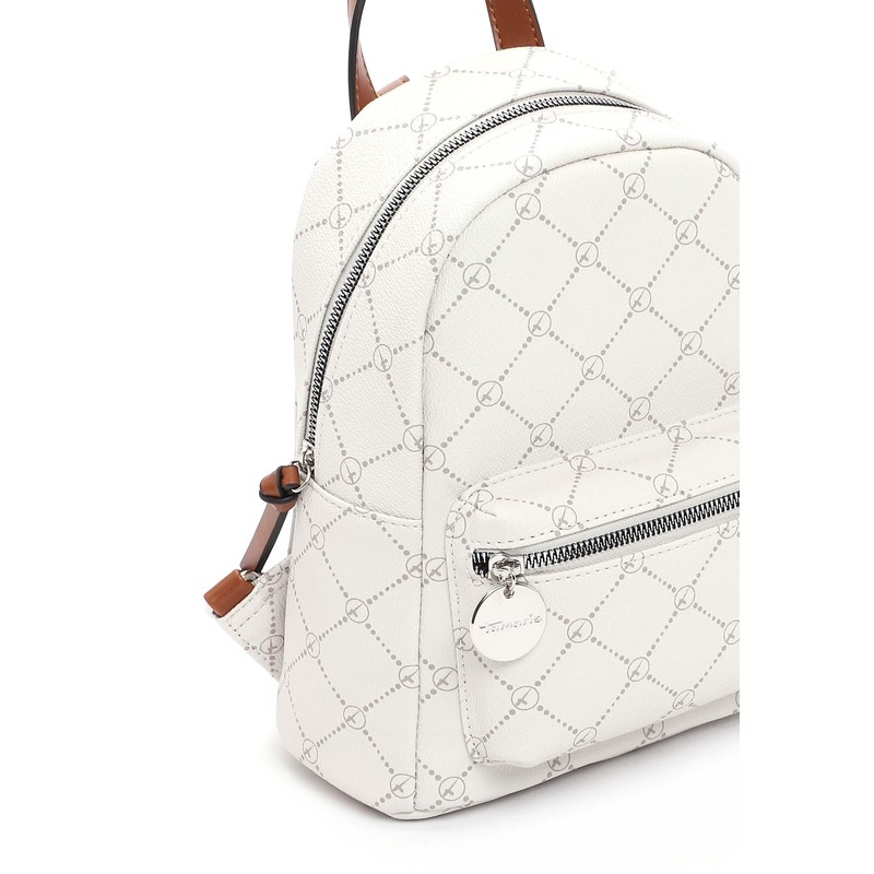 Tamaris TAS Anastasia 30110 Women's Backpack Checked, ecru, M