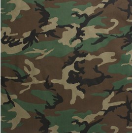 4141 Woodland Camo 22'' Bandana