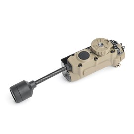 NECARL 5 in 1 Tactical Helmet Light Military with IR + Red/Green/Blue +White LED Task Lamp, Airsoft Survival Signal Light with Helmet Light Mount for Helmet Molle Belt System