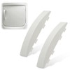 2 Pack Dryer Door Handle Replacement for GE GUD27ESSMWW GUD27ESSM1WW