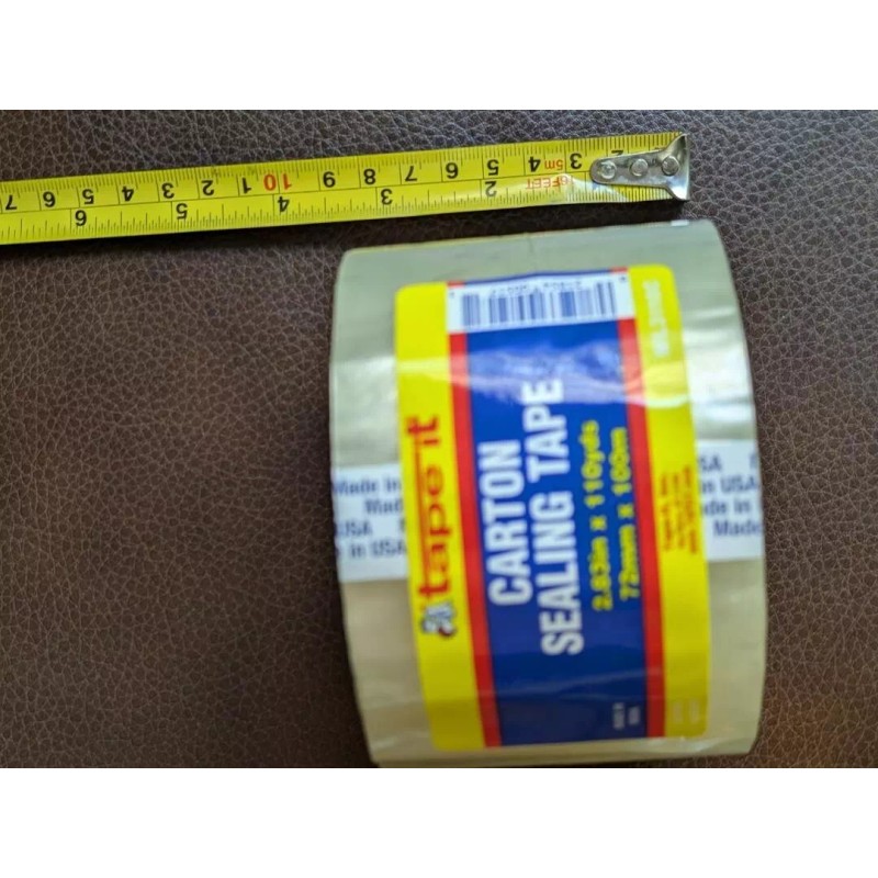 Tape It 3" (2.83) x 110 yds Carton Sealing Tape