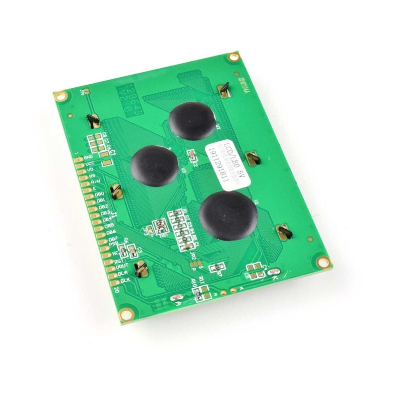 CANADUINO® GLCD LCD 12864 128x64 Graphic Display, Blue/White, ST7920