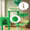 41 Inches Cactus Cat Tree Tower with Scratching Post, Tall