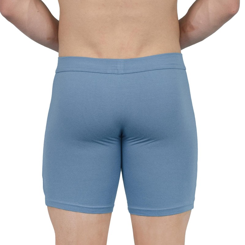 Obviously EliteMan - Calzoncillos calzones de 6 pulgadas, Pizarra, Medium