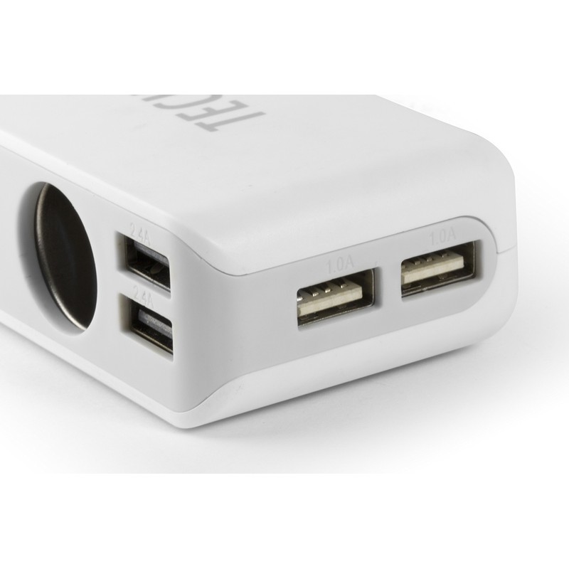 Technaxx Car Charger Mount Holder TE11 with 4 Port USB