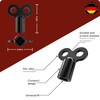 10x WEIDEBACH® Radiator Key Black, for All radiators Radiator Bleeding