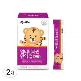 Rockfido Multivitamin Immunity Up 30p 60g x 2 / 락피도 멀티비타민 면역 업 30p 60g x 2개
