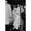 ART.COM Stretched Canvas Print Princess Elizabeth (Queen Elizabeth II) arrives