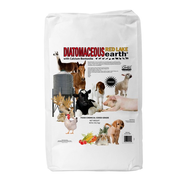 Progressive Planet Animal Feed Additive, 40lbs - Natural Diatomaceous Earth