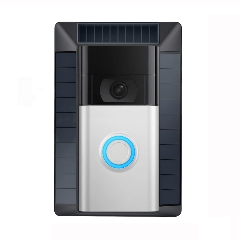 Fansoun Solar Charger Compatible with Ring Video Doorbell (2020 Release),