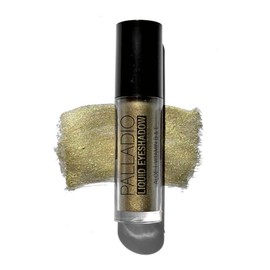 Palladio Sombra de ojos líquida, fórmula cremosa y brillante, con aplicador flexible varita durante más de 8 horas de desgaste a prueba de manchas, Jade