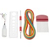 Rayher Paper Quilling Kit for Beginners with Quilling Tool, Comb,