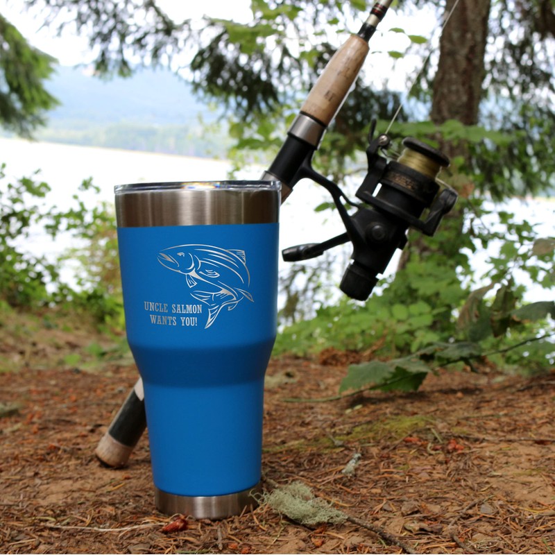 Tempercraft 28 oz Vacuum Insulated Tumbler w/Lid and Laser Engraved