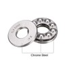 sourcing map 4 pieces miniature thrust ball bearings 51100 10