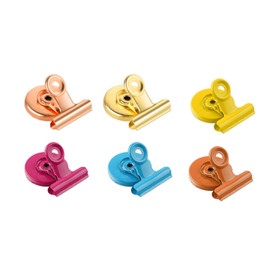 6pcs Magnetic Clips, Anti-Scratch Refrigerator Magnets, Fridge Magnets, Whiteboard Magnets, Strong Colorful Magnets For Kitchen, Refrigerator, Office, School