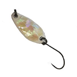 Trout Master Spoonblinker for trout fishing, 3.5 g, Incy Spoon, colour: Pearl Mutt