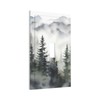 Rustic Misty Forest Tree 1 Gang Single Toggle Decorative Light