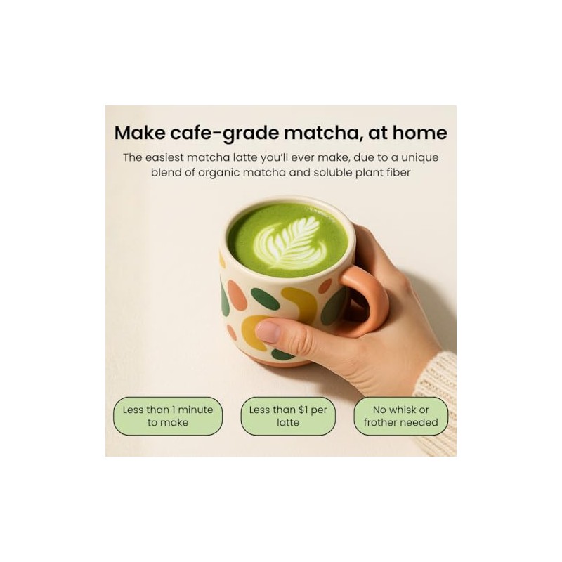 Graba Té Verde Matcha Instantáneo Orgánico En Polvo GrabA Matcha