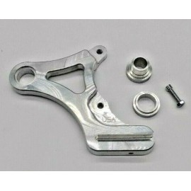 Outlaw Cycle Products USA MADE RAW BILLET 87-99 SOFTAIL FXST REAR BRAKE CALIPER BRACKET HARLEY