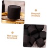CORHAD 25pieces Slow Burning Charcoal Briquettes Hand Warmer Compact and