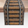 Railroad Track Table Runner,Wild West Party Theme Table Runners,Kitchen Dining
