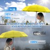 LFLFWY Compact Umbrella Windproof Strong - Large Unbreakable Automatic and