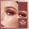Erinde Monocromo Sombras Para Ojos Matte, Resistente al Agua, E05