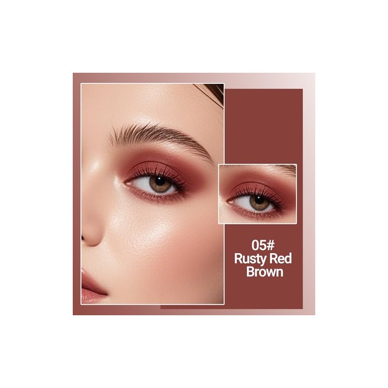 Erinde Monocromo Sombras Para Ojos Matte, Resistente al Agua, E05