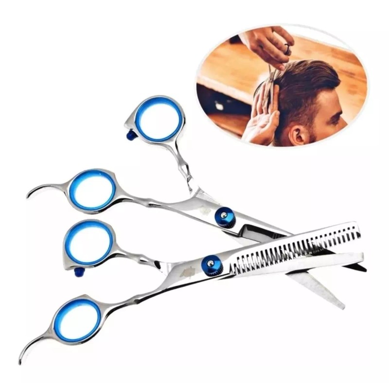 FD Tijeras Para Cabello Kit Profecional Para Estilista, Barbero