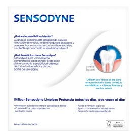 Pack 4 Pastas Dentales Sensodyne Limpieza Profunda 90g Cu