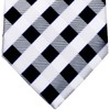 Retreez Boys Woven Tie Classic Check - 8-10 Years, Black
