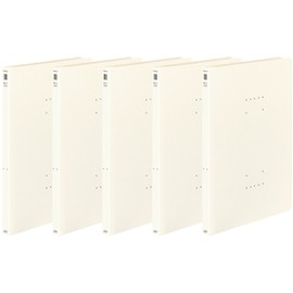 Kokuyo Flat File NEOS A4 5 Books, Off-White F-NE10WX5