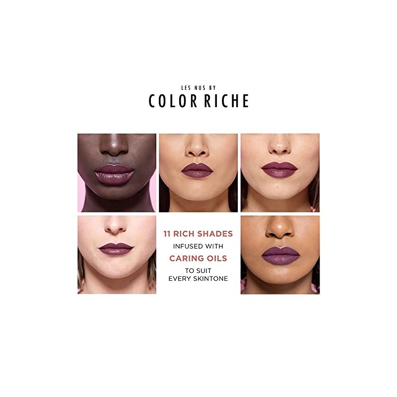 L'Oréal Paris Lippenstift mit samtigem Finish im intensiven Nude-Ton, Color