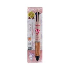 Sun-Star Stationery S4659430 My Melody Sanrio Characters Goods, Multicolor Ballpoint Pen, Mechanical Pencil, Dr. Grip, 4+1, Chrome